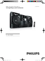 Preview for 1 page of Philips FWM197 User Manual