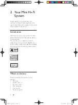 Предварительный просмотр 7 страницы Philips FWM197 User Manual