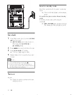 Предварительный просмотр 9 страницы Philips FWM200D/12 User Manual