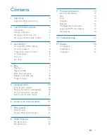 Preview for 2 page of Philips FWM205 User Manual