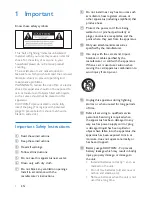 Preview for 3 page of Philips FWM205 User Manual