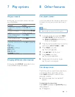 Preview for 12 page of Philips FWM205 User Manual