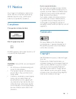 Preview for 16 page of Philips FWM205 User Manual