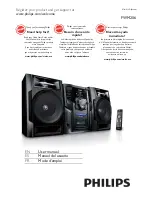 Philips FWM206 User Manual preview