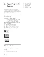 Preview for 5 page of Philips FWM210 User Manual