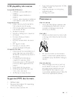 Preview for 16 page of Philips FWM210 User Manual