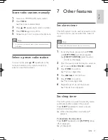 Preview for 12 page of Philips FWM211 User Manual