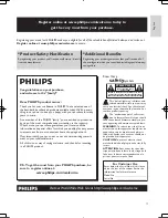 Preview for 18 page of Philips FWM211 User Manual