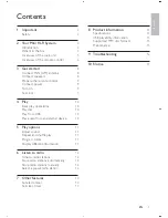 Preview for 2 page of Philips FWM211X User Manual