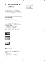 Preview for 5 page of Philips FWM211X User Manual