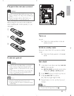 Preview for 10 page of Philips FWM211X User Manual