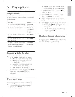 Preview for 12 page of Philips FWM211X User Manual