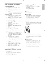 Preview for 16 page of Philips FWM211X User Manual