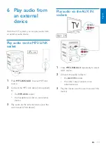 Preview for 15 page of Philips FWM2200 User Manual