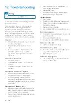 Preview for 22 page of Philips FWM2200 User Manual