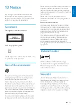 Preview for 23 page of Philips FWM2200 User Manual