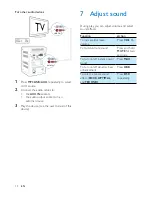 Preview for 13 page of Philips FWM2200X User Manual