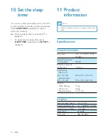 Preview for 15 page of Philips FWM2200X User Manual