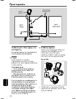 Предварительный просмотр 8 страницы Philips FWM35 User Manual