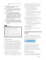 Предварительный просмотр 5 страницы Philips FWM3500 User Manual