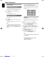 Preview for 14 page of Philips FWM352 User Manual