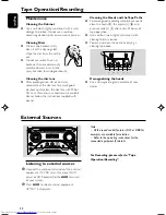 Preview for 22 page of Philips FWM352 User Manual