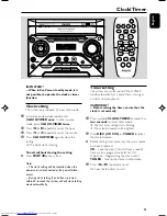 Preview for 23 page of Philips FWM352 User Manual