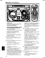 Предварительный просмотр 12 страницы Philips FWM37 User Manual