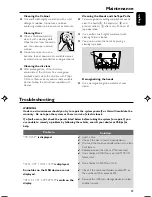 Preview for 29 page of Philips FWM372 Series User Manual