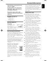 Preview for 7 page of Philips FWM375 User Manual