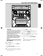 Preview for 19 page of Philips FWM375 User Manual