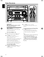 Предварительный просмотр 14 страницы Philips FWM377 User Manual