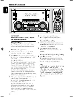 Preview for 12 page of Philips FWM390 User Manual