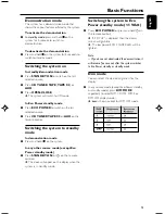 Preview for 13 page of Philips FWM390 User Manual