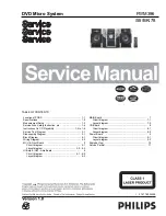 Philips FWM396 Service Manual preview