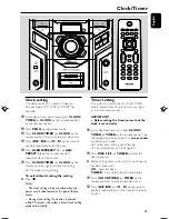 Предварительный просмотр 19 страницы Philips FWM396 User Manual