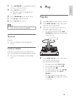 Предварительный просмотр 12 страницы Philips FWM4000 User Manual