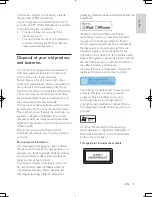 Preview for 18 page of Philips FWM400D User Manual