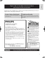 Preview for 20 page of Philips FWM400D User Manual