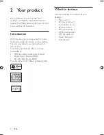 Preview for 6 page of Philips FWM416 User Manual