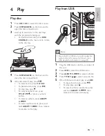 Предварительный просмотр 13 страницы Philips FWM417 User Manual