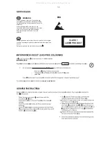 Preview for 4 page of Philips FWM462 Service Manual