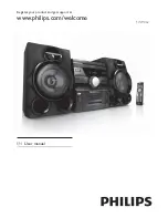 Philips FWM462 User Manual preview