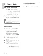 Preview for 13 page of Philips FWM462 User Manual