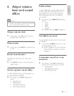 Preview for 14 page of Philips FWM462 User Manual