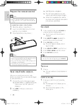 Preview for 11 page of Philips FWM463 User Manual