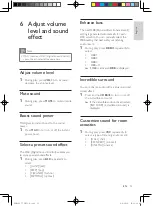 Preview for 14 page of Philips FWM463 User Manual