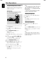 Предварительный просмотр 20 страницы Philips FWM569 User Manual