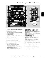 Предварительный просмотр 8 страницы Philips FWM57 (Spanish) Manual Del Usuario