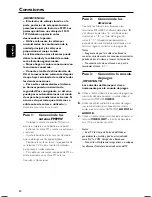 Предварительный просмотр 11 страницы Philips FWM57 (Spanish) Manual Del Usuario